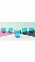 Sky Blue Artist Edition Glass Cup